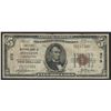 Image 1 : 1929 $5 National Bank Note of Pittston Pennsylvania Charter #478