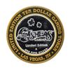 Image 1 : .999 Silver Osheas Casino $10 Casino Gaming Token Limited Edition