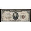 Image 1 : 1929 $20 National Bank of Milwaukee Currency Note