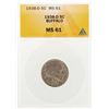Image 1 : 1938-D Buffalo Nickel Coin ANACS MS61