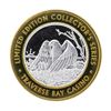 Image 2 : .999 Silver Traverse Bay Casino Resorts $10 Casino Gaming Token Limited Edition