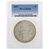 Image 1 : 1896 $1 Morgan Silver Dollar Coin PCGS MS64