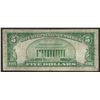 Image 2 : 1929 $5 National Bank Note of Camden New Jersey Charter #1209