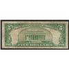 Image 2 : 1929 $5 National Bank Note of San Francisco California Charter #9174