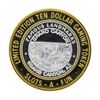 Image 2 : .999 Silver Grand Canyon $10 Casino Gaming Token Limited Edition
