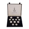 Image 2 : 1980 Moscow Olympics (28) Coin Silver Crowns Coin Set