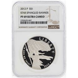 2012-P $1 Start Spangled Banner NGC PF69 Ultra Cameo