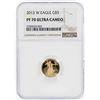 Image 1 : 2013-W $5 American Gold Eagle Coin NGC PF70 Ultra Cameo