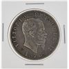 Image 1 : 1875 Italy 5 Lira Silver Coin