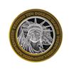 Image 2 : .999 Silver New York-New York Las Vegas $10 Casino Gaming Token Limited Edition