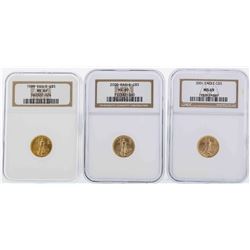 Lot of (6) $5 American Gold Eagle Coins NGC MS69