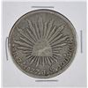 Image 1 : 1877 ZS JS Mexico 8 Reales Silver Coin KM 377.13