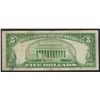 Image 2 : 1929 $5 National Bank Note of Detroit Michigan Charter #10527