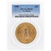 Image 1 : 1908 NM $20 St. Gaudens Double Eagle Gold Coin PCGS MS65
