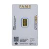 Image 2 : Suisse 1 Gram Fine Gold Pamp Gold Bar