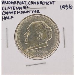 1936 Bridgeport Connecticut Centennial Commemorative Half Dollar Coin