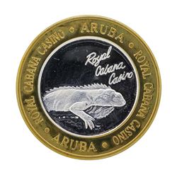 .999 Silver Royal Cabana Casino $10 Casino Gaming Token Limited Edition