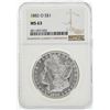 Image 1 : 1882-O $1 Morgan Silver Dollar Coin NGC MS63