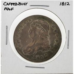 1812 Capped Bust Half Dollar Silver Coin