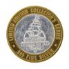 Image 1 : .999 Silver Treasure Bay Casino $10 Casino Gaming Token Limited Edition