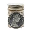 Image 1 : Roll of (20) 1957-1964 Canada Brilliant Uncirculated Silver Dollar Coins
