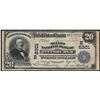 Image 1 : 1902 PB $20 The Mellon National Bank of Pittsburgh National Bank Note
