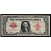 Image 1 : 1923 $1 Legal Tender Note with Red Seal