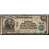 Image 1 : 1902 PB $20 The Citizens National Bank of Gastona National Bank Note