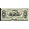 Image 1 : 1873 $2 South Carolina Rail Road Company Obsolete Note