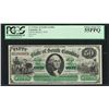 Image 1 : 1872 $50 The State of South Carolina Obsolete Bank Note PCGS 55PPQ