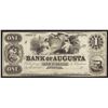 Image 1 : 1800's $1 The Bank of Augusta Obsolete Bank Note