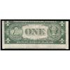 Image 2 : 1935E $1 Silver Certificate Note Shift ERROR