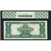 Image 2 : 1899 $2 Mini Porthole Silver Certificate PCGS Very Fine 35PPQ