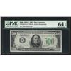 Image 1 : 1934A $500 Federal Reserve Note San Francisco PMG Choice Uncircluated 64EPQ