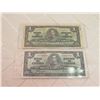 Image 1 : 2 x 1937 $1 Bills