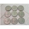 Image 5 : 9 x $1 Coins