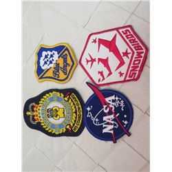 Nasa, Blue Angels, & Snowbirds Patches