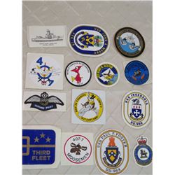 14 x Navy/Airforce Stickers
