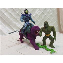 Skeletor, Panttor and Other Character Figurines