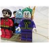 Image 4 : Lego Minifigures DC Superman, Robin, Wonder Woman, Joker, Mr Freeze