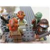 Image 3 : Lego Minifigures Star Wars Admiral Akbar, Lando (wrong head), A-Wing Pilot, Snow Beast, Death Star O