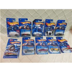 10 2000's Hotwheels