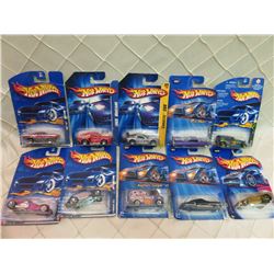 10 Hotwheels from early 2000s