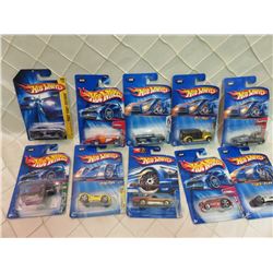 10 Hotwheels from early 2000s