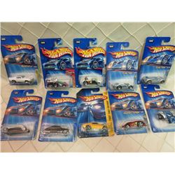 10 Hotwheels from early 2000s