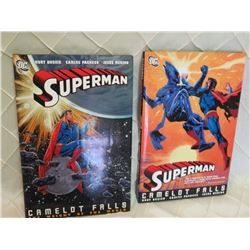 2 x Superman Camelot Falls Hardcovers