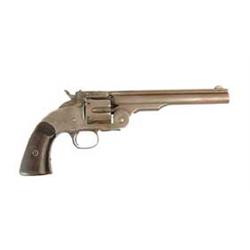 MARTIALLY MARKED SMITH & WESSON FIRST MODEL SCHOFIELD REVOLVER