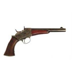 REMINGTON MODEL 1871 ROLLING BLOCK SINGLE SHOT ARMY PISTOL