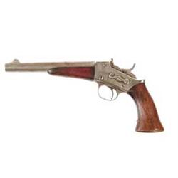 REMINGTON MODEL 1871 MARTIAL SINGLE SHOT PISTOL