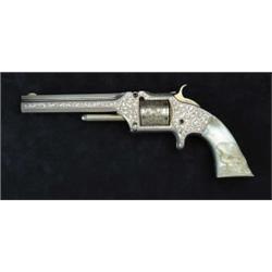 CASED NIMSCHKE ENGRAVED SMITH & WESSON TYPE IV NO. 2 ARMY REVOLVER